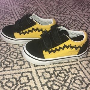 Toddler Old Skool Vans Charlie Brown Peanuts